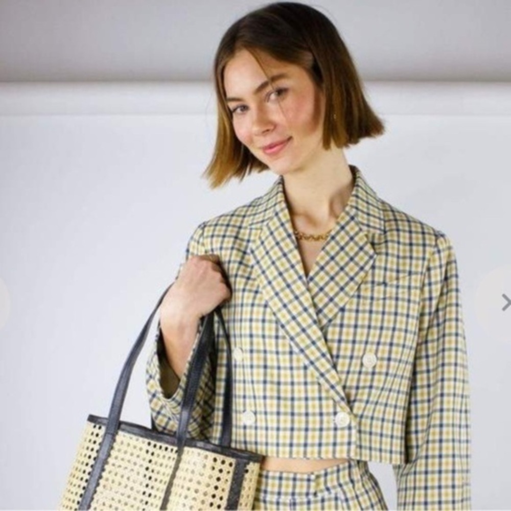 NWOT BAUM UND PFERDGARTEN BIANKA BLAZER MUSTARD SMALL